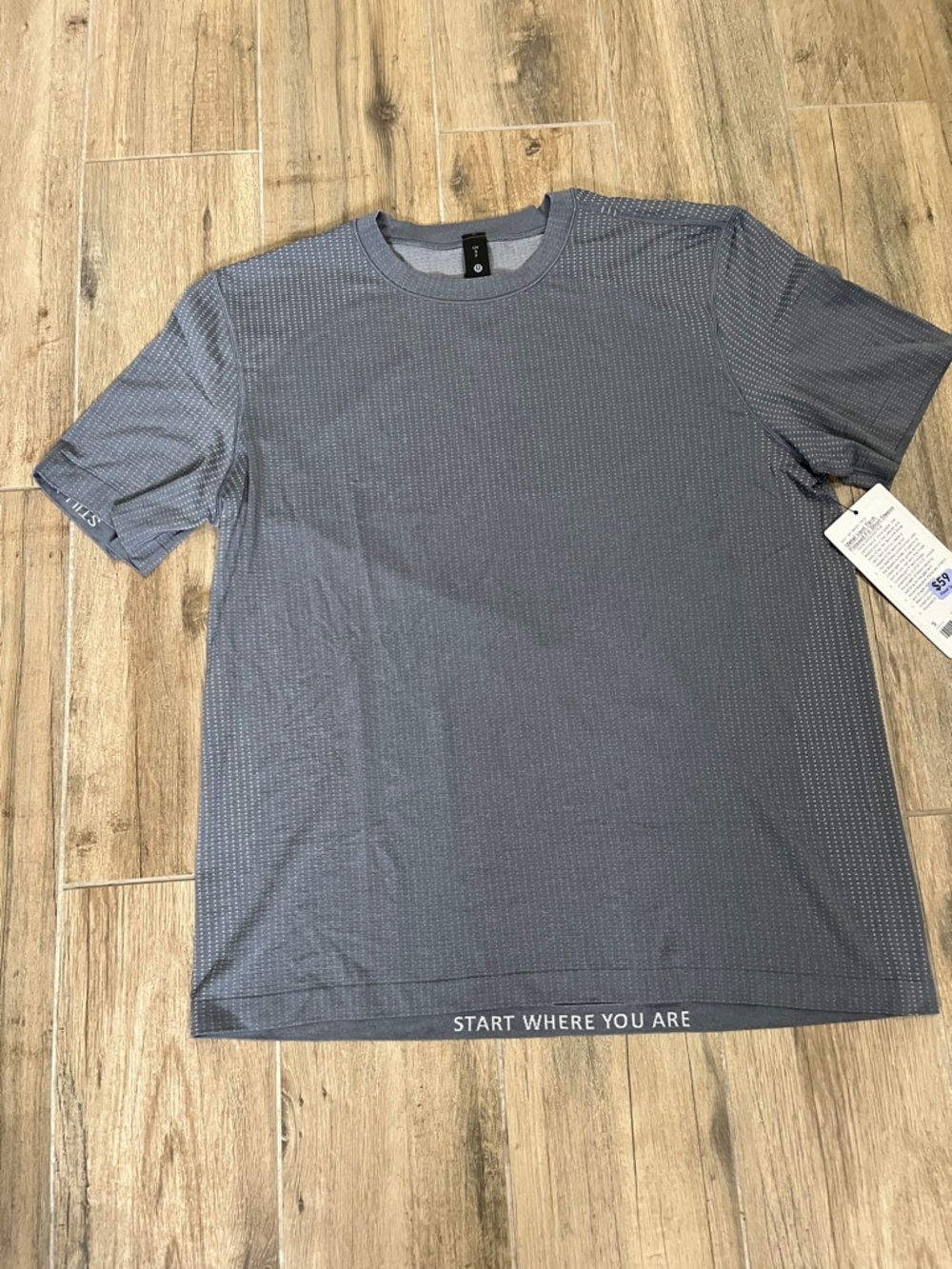 Lululemon Metal Vent Tech Relaxed Fit Short Sleeve Shirt Size Small